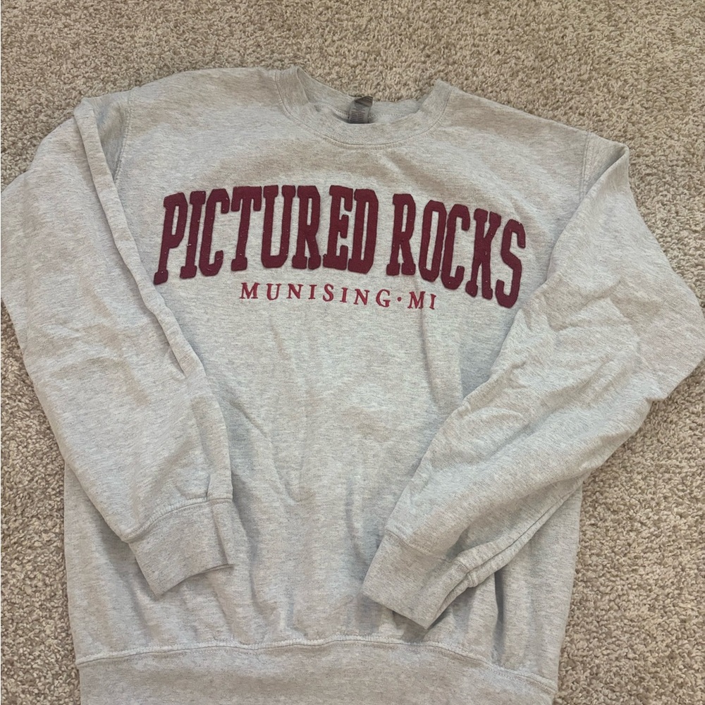 Gildan Gray Crewneck Sweater